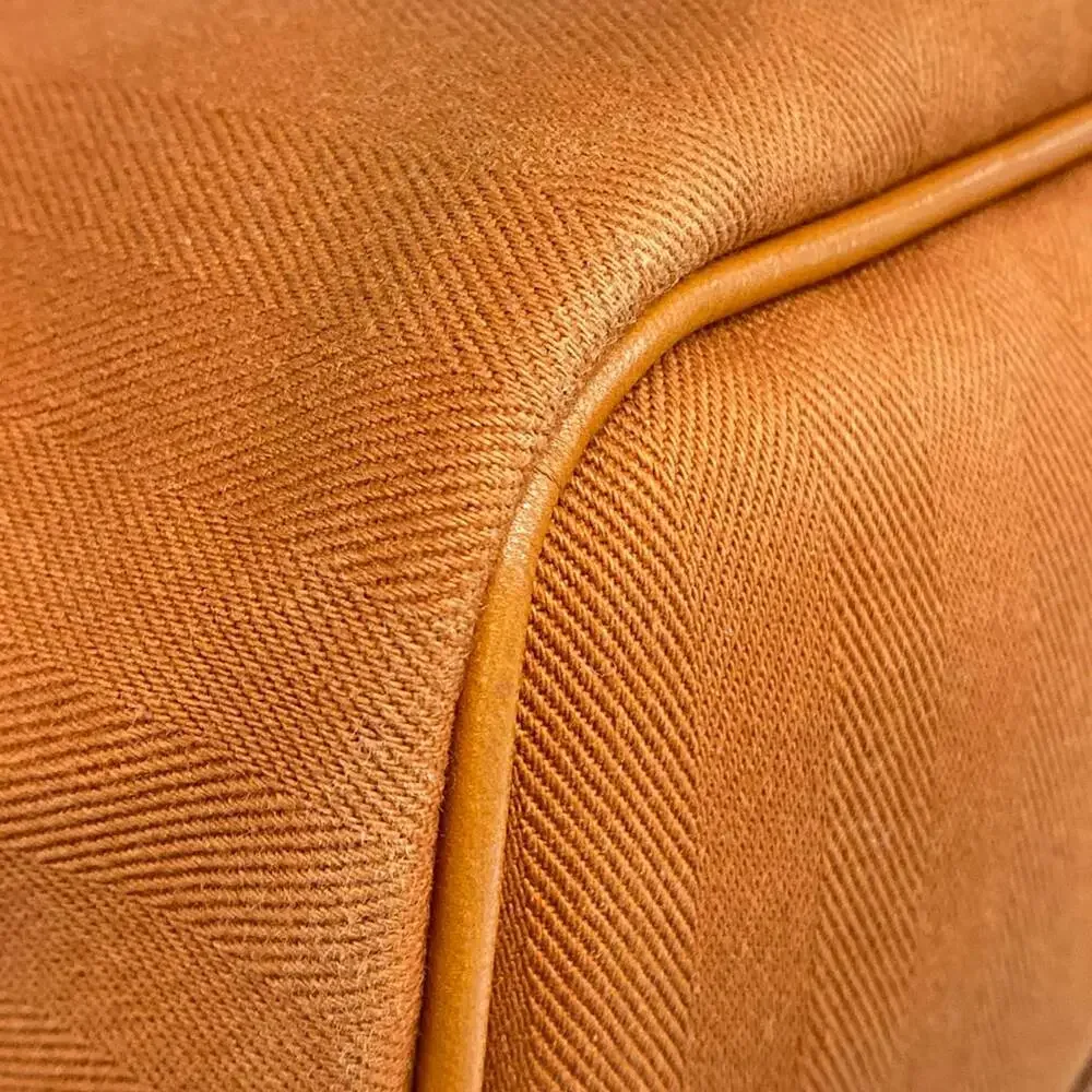 Hermès Valparaiso MM Handbag Toile chevron Leather